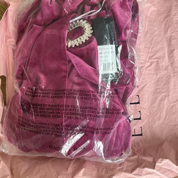 ELLIATT Selene event wear maxi dress in pink NWT - Picture 3 of 7